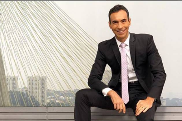Cesar Tralli reprodução Instagram Cesar Tralli reprodução Instagram