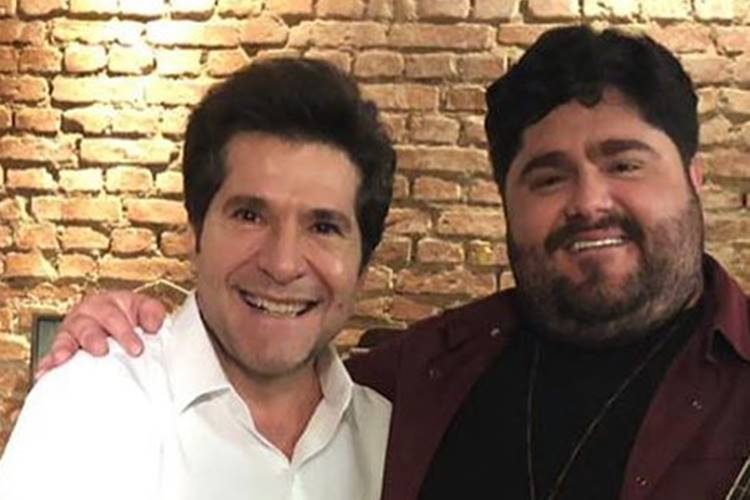 Cesar Menotti ganha presente do sertanejo Daniel e faz agradecimento emocionante