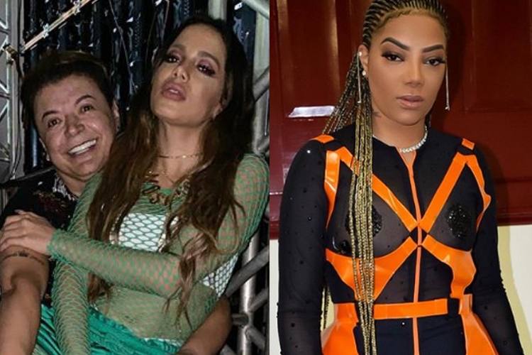 David Brazil surge ‘fantasiado’ de Ludmilla em festa promovida por Anitta