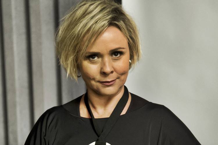 Giulia Gam Giulia Gam (Globo/César Alves)