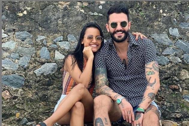 Gleici Damasceno e Wagner Santiago reprodução Instagram