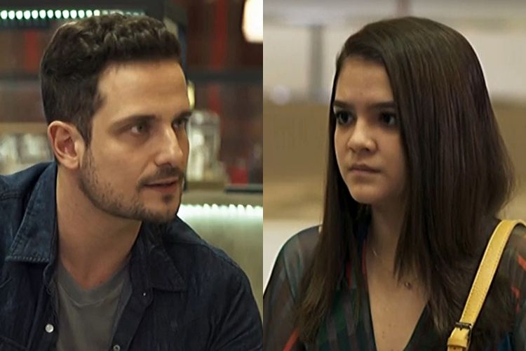Lauro e Cássia, Ricardo Monaestro e Mel Maia - Reprodução: GloboPlay