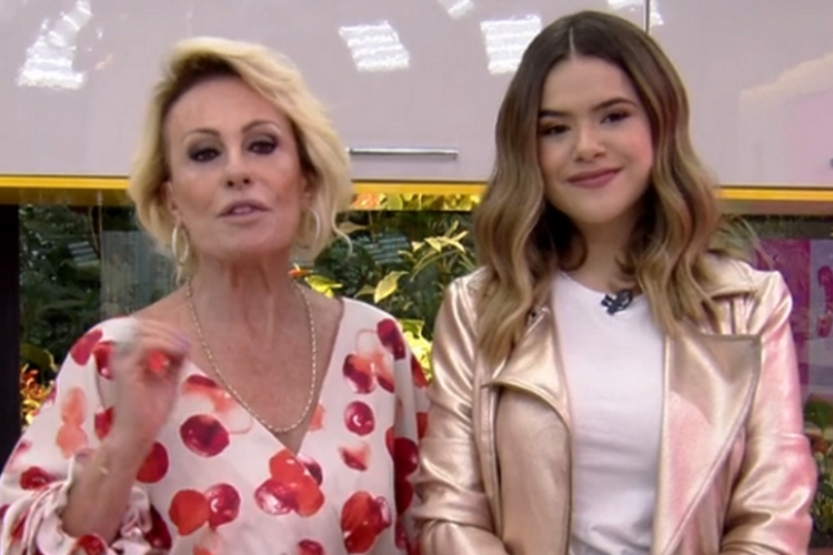 No ‘Mais Você’, Maisa Silva faz revelação sobre Silvio Santos e Ana Maria Braga reage