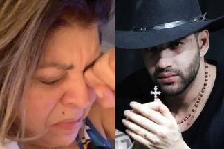 Sertanejos Roberta Miranda e Gusttavo Lima - Montagem/Área Vip