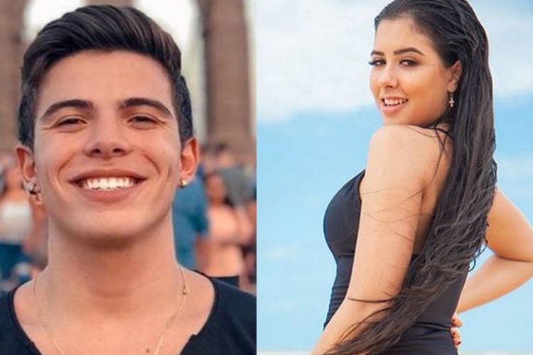 Thomaz Costa e Cinthia Cruz são flagrados aos beijos durante festa
