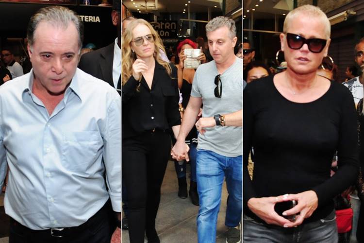 Famosos comparecem ao velório de Jorge Fernando