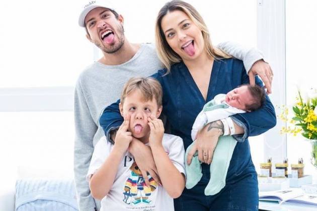Vinicius Martinez, Davi Lucca, Carol Dantas e Valentin