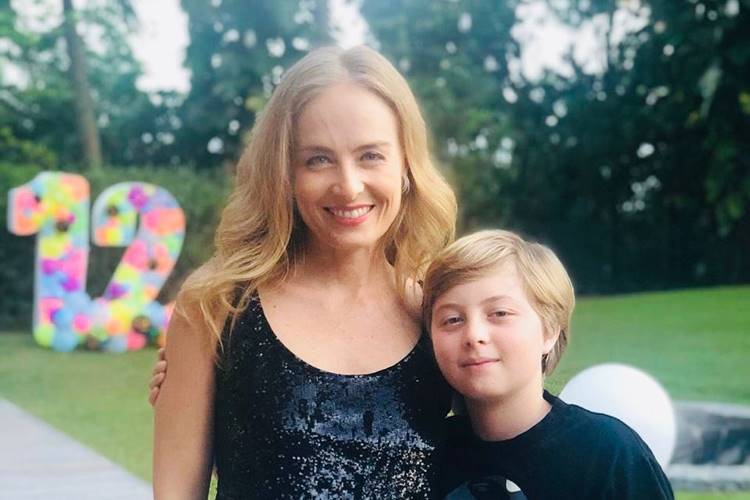 Angélica e Luciano Huck parabenizam o filho no dia do aniversário
