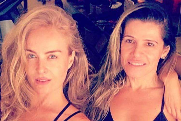 Ingrid Guimarães comemora aniversário de Angélica