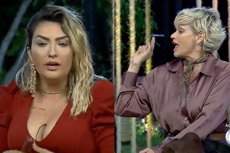 A Fazenda 11: Ao vivo, Andréa Nóbrega faz acusação e detona Thayse Teixeira