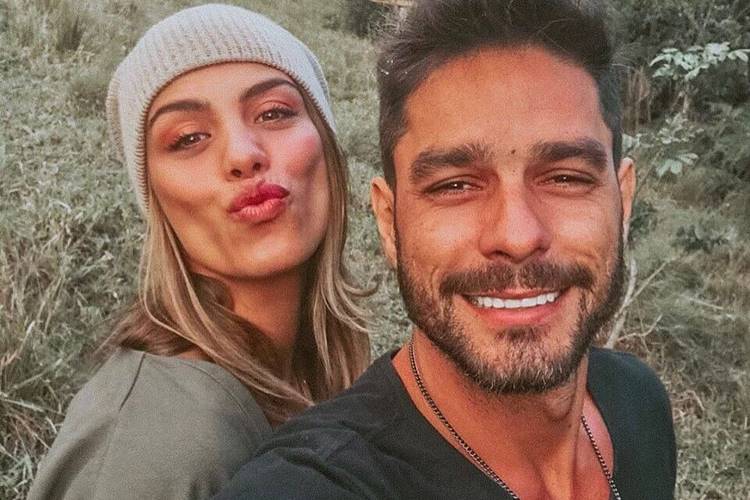 Franciele celebra quatro anos de casada com Diego Grossi