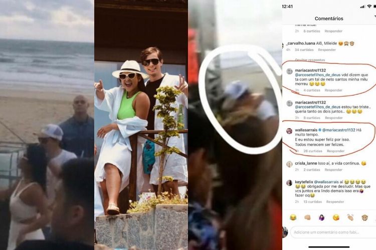 Mileide e seu novo affair - Reprodução: Instagram