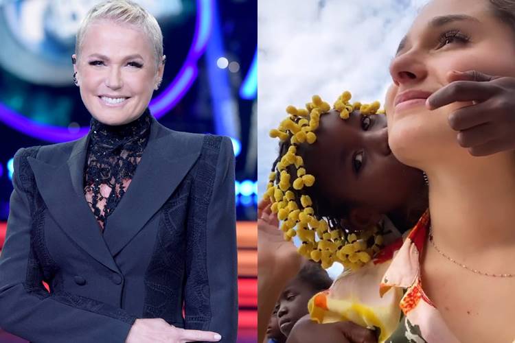 Xuxa se emociona com missão de Sasha na África