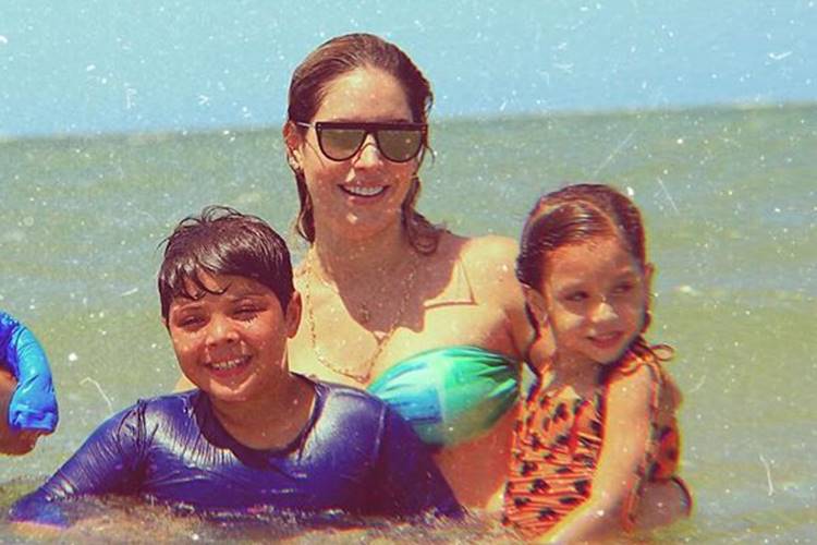 Thyane Dantas celebra aniversário do enteado, Yhudy