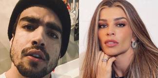 Caio Castro fica ‘sem palavras’ ao ver fotos publicadas por Grazi Massafera