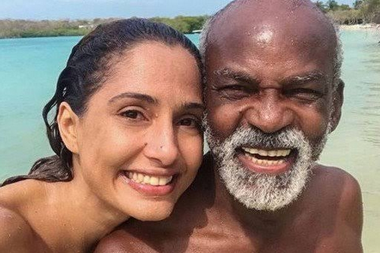 Camila Pitanga e o pai, Antonio Pitanga - Reprodução/Instagram Camila Pitanga e o pai, Antonio Pitanga - Reprodução/Instagram