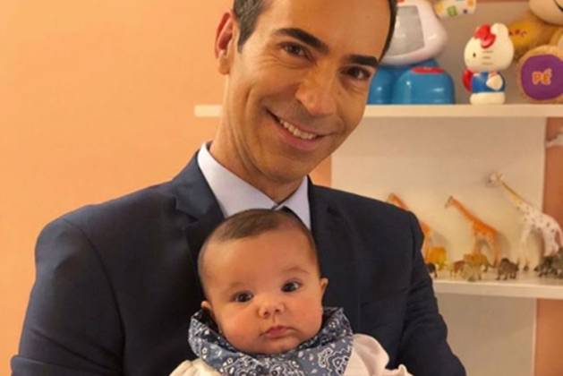 Cesar Tralli e filha Manuela reprodução Instagram