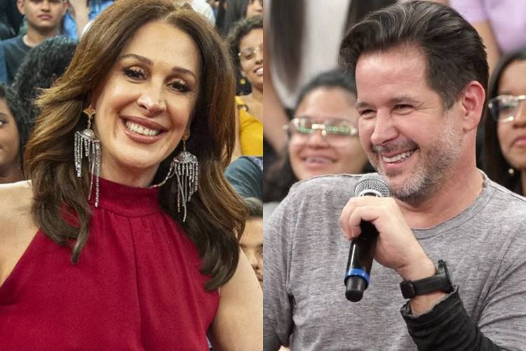 “Única amiga mulher que ele não cantou”, brinca Claudia Raia ao falar sobre Murilo Benício