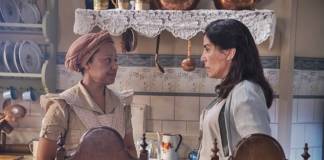 Éramos Seis: Lola demite Durvalina Éramos Seis - Durvalina e Lola (Globo/Raquel Cunha)