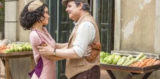 Éramos Seis: O emocionante retorno de Inês a São Paulo Éramos Seis - Inês e Afonso (Globo/João Miguel Júnior)