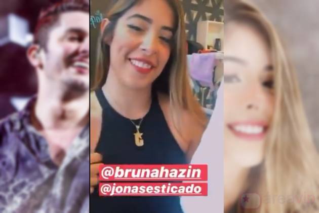 Bruna Hazin, namorada do sertanejo Jonas Esticado - Reprodução/Instagram
