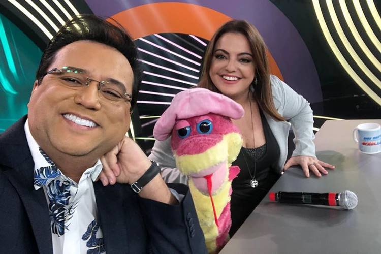 Geraldo Luís lamenta ausência de Fabíola Reipert ao vivo