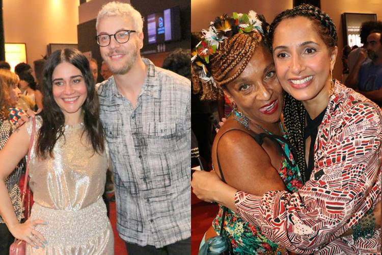 Famosos participam de evento no Rio de Janeiro