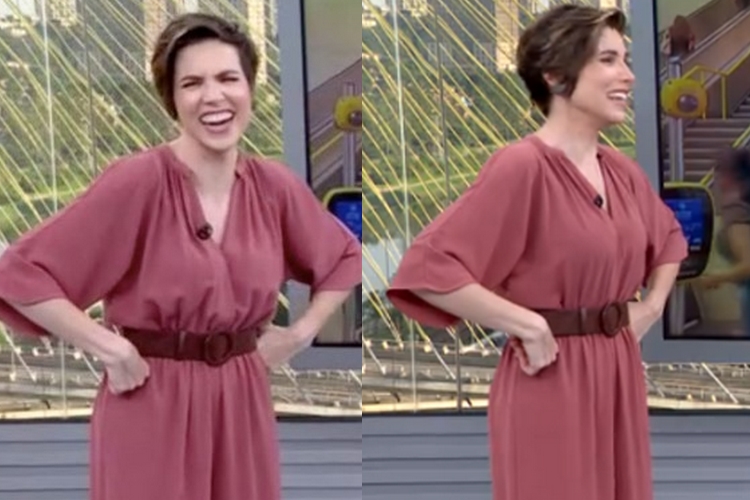 Ao vivo, Gloria Vanique tem crise de risos após gafe inusitada de jornalista