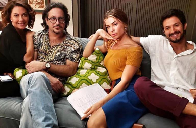Lúcio Mauro Filho e Grazi Massafera elogiam clima nos bastidores de ‘Bom Sucesso’