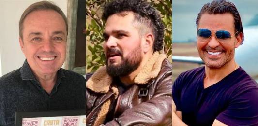 Gugu, Luciano e Eduardo Costa