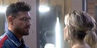 A Fazenda 11: Guilherme e Tati brigam feio durante festa