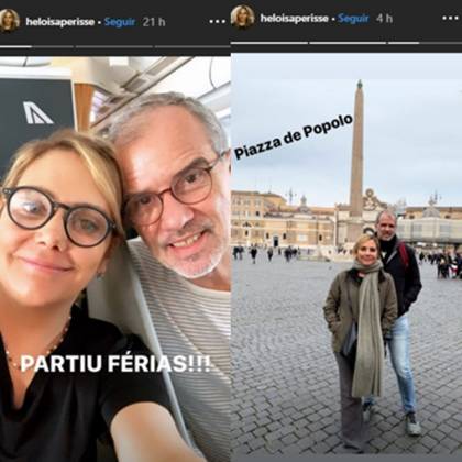 Heloísa Perissé e marido Mauro Farias reprodução instagram.1
