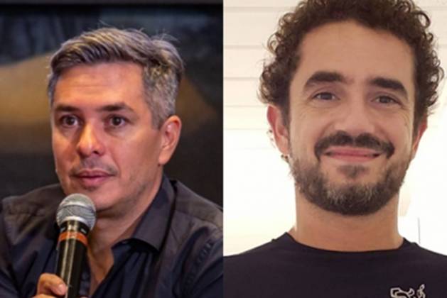 Ivan Moré e Felipe Andreoli repodução Instagram Montagem Área Vip