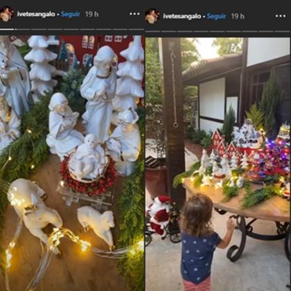 Ivete Sangalo faz decoração de Natal e filha fica encantada – Fofocas e  Famosos
