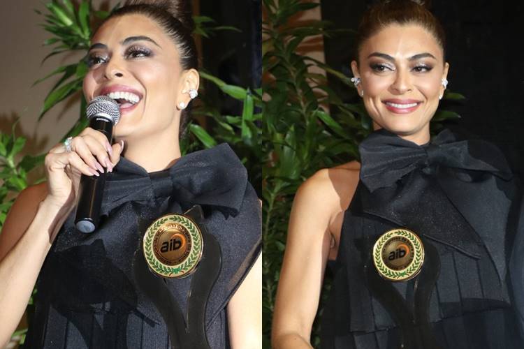 Juliana Paes recebe prêmio de melhor atriz de 2019