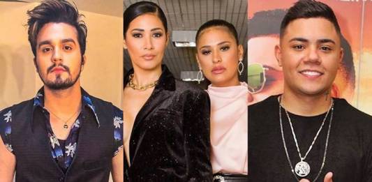 Luan Santana - Simone e Simaria - Felipe Araújo/Instagram