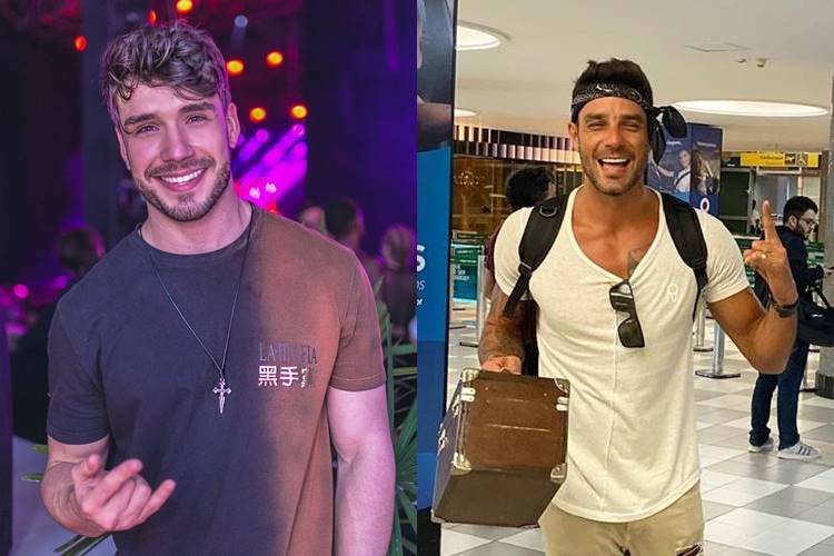 Lucas Viana presenteia Diego Grossi após A Fazenda: “Sério?”