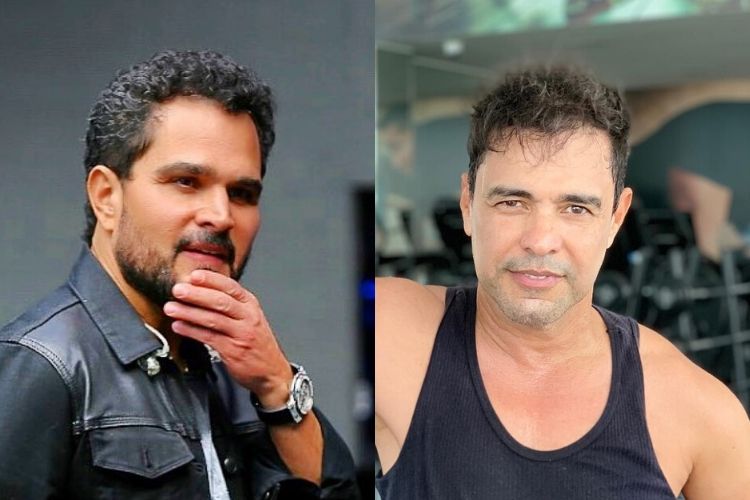 Luciano e o irmão, o cantor sertanejo Zezé di Camargo - Reprodução: Instagram