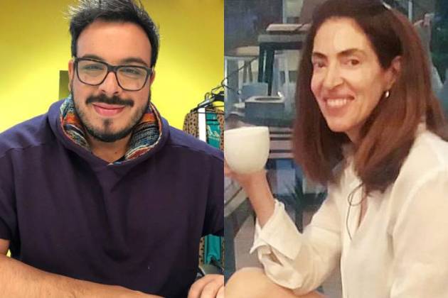 Luis Lobianco e a mãe, Irene Teodoro