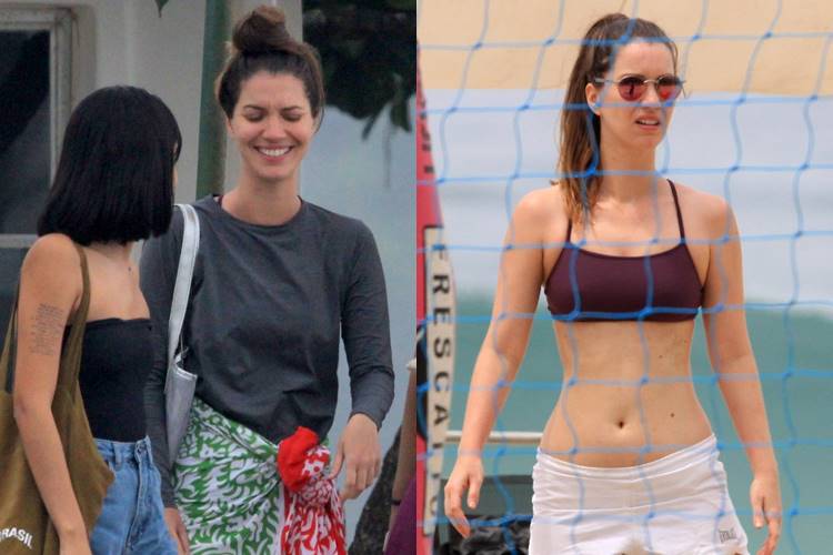 Nathalia Dill curte férias no Rio de Janeiro