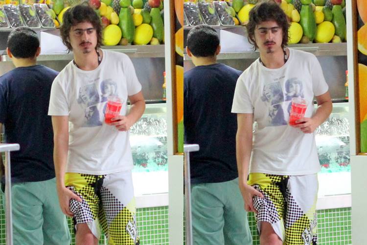 Neto de Fernanda Montenegro faz rara aparição