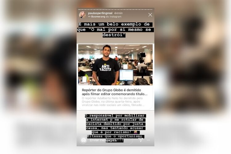 Paula Sperling - Reprodução: Instagram