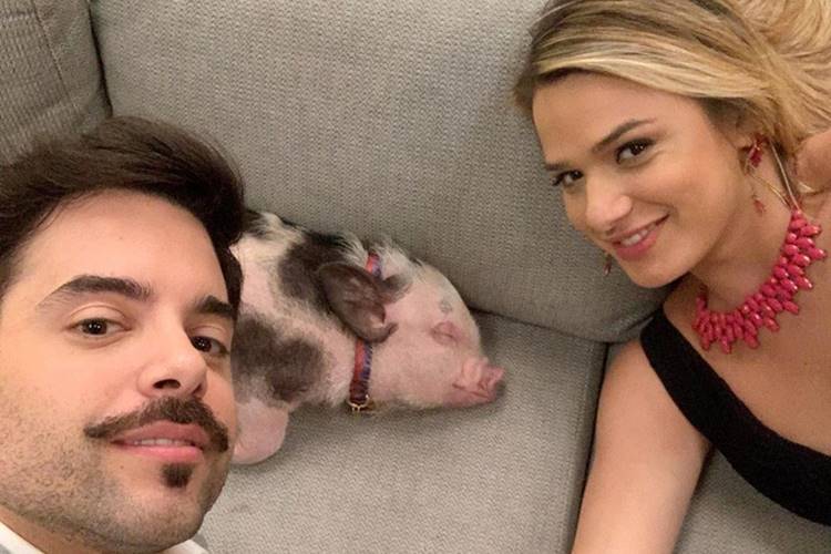 Após parceria em ‘A Dona do Pedaço’, Glamour Garcia e Pedro Carvalho desfilarão pela Grande Rio