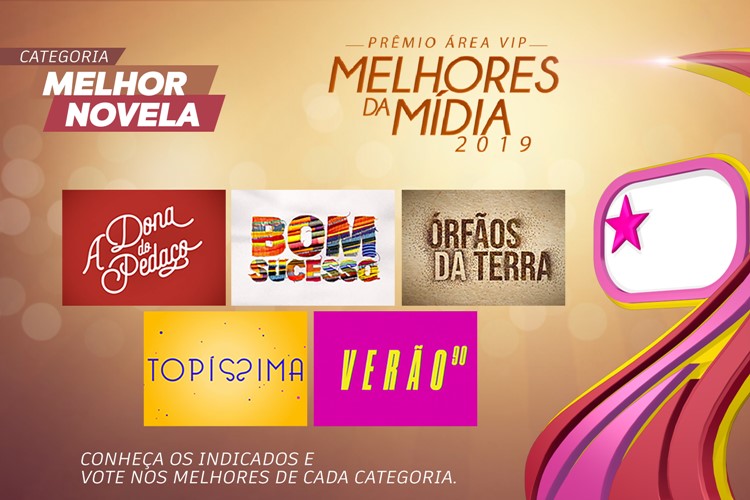 Prêmio Área VIP - Categoria Melhor Novela de 2019