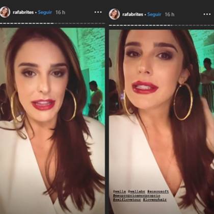 Rafa Brites reprodução Instagram Rafa Brites reprodução Instagram