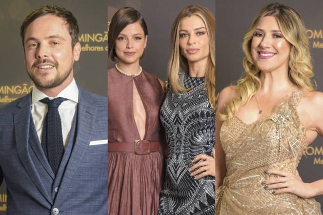 Sergio Guize - Agatha Moreira - Grazi Massafera - Dani Calabresa Sergio Guize - Agatha Moreira - Grazi Massafera - Dani Calabresa (Globo / Estevam Avellar)