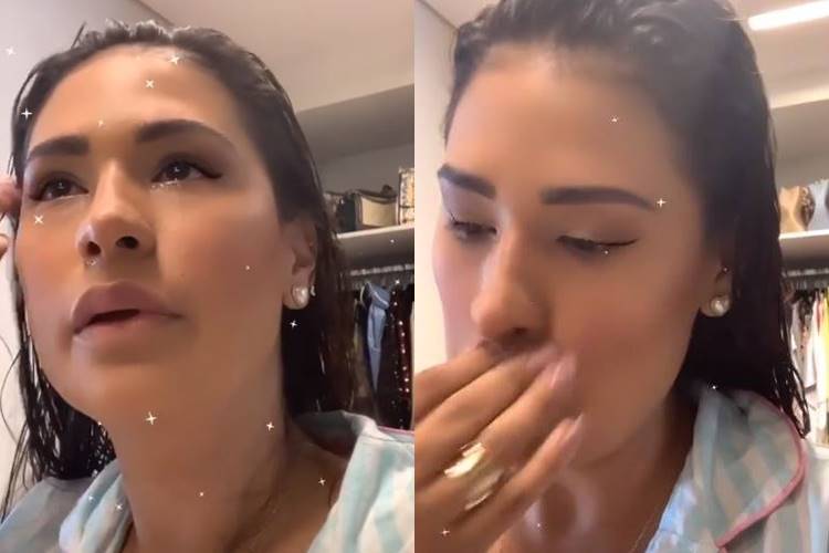 Sertaneja Simone vai às lágrimas ao revelar dificuldade