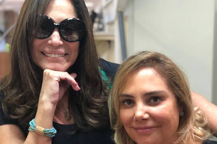 Susana Vieira comemora recuperação de Heloísa Perissé