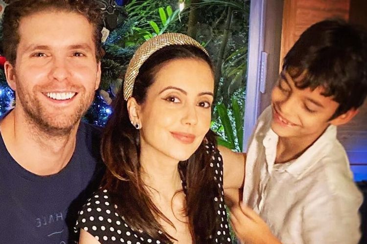Thiago Fragoso e a família - Reprodução: Instagram