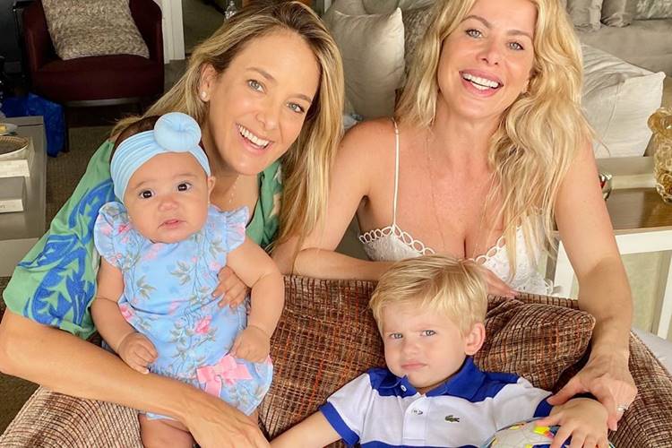 Karina Bacchi registra encontro de Enrico com a caçula de Ticiane Pinheiro